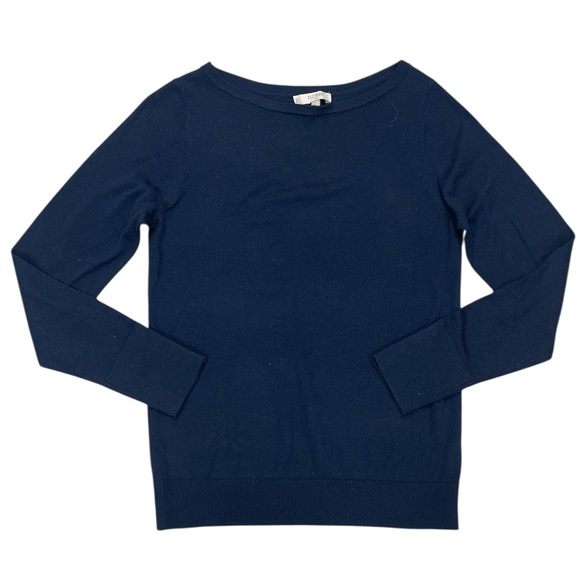 Hobbs Merino Wool Navy Sweater - Picture 1 of 5